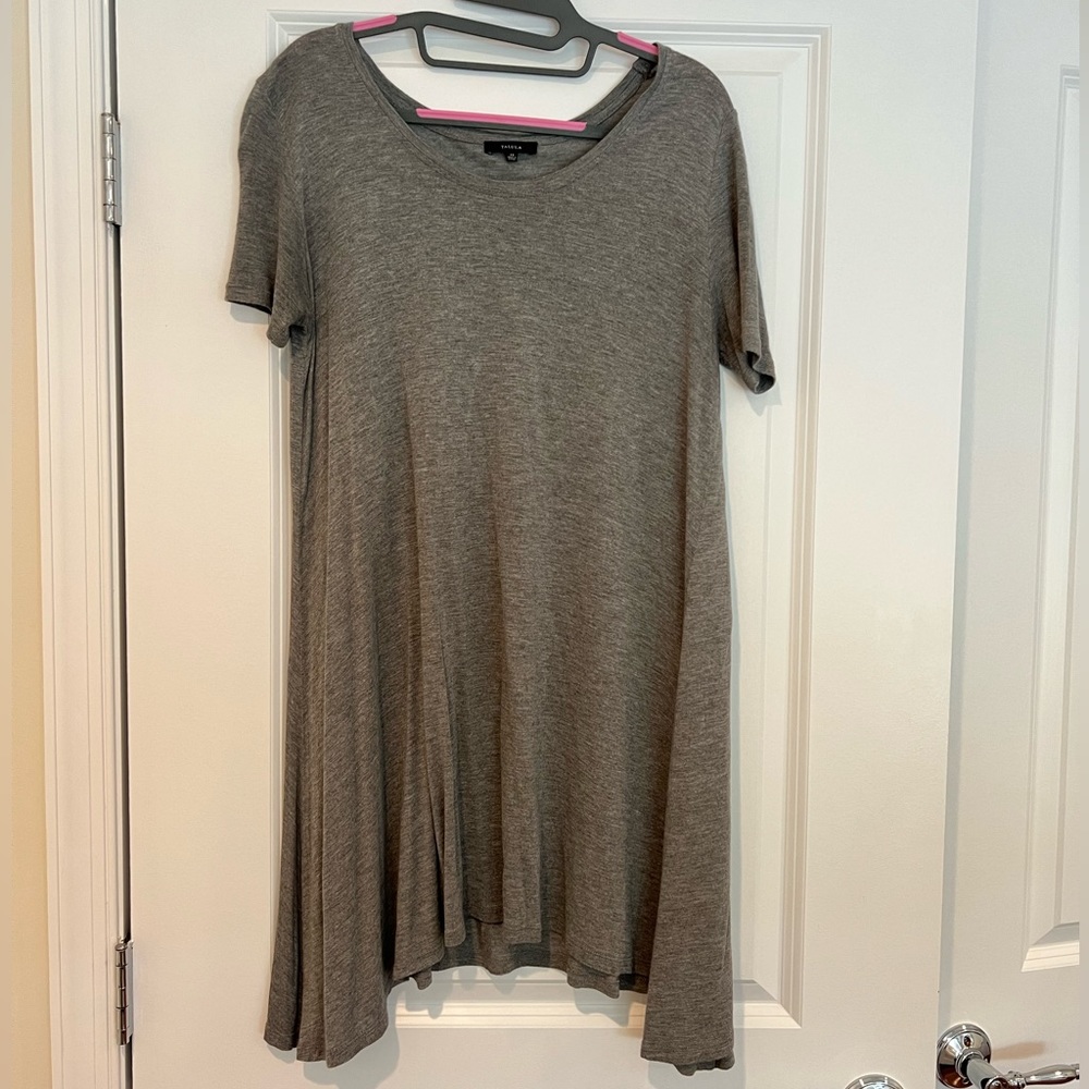 Aritzia Talula T-Shirt Dress - Size XS, Gray